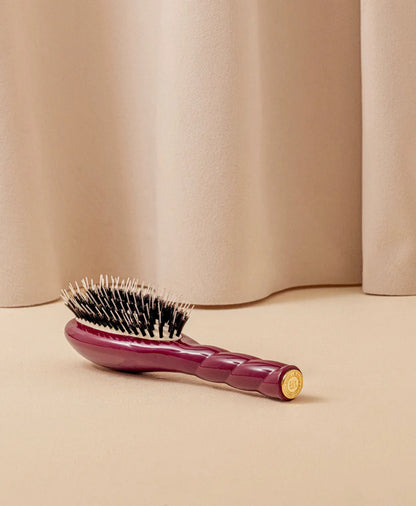 N.02 Essential Small Detangling & Care Brush Cherry Red