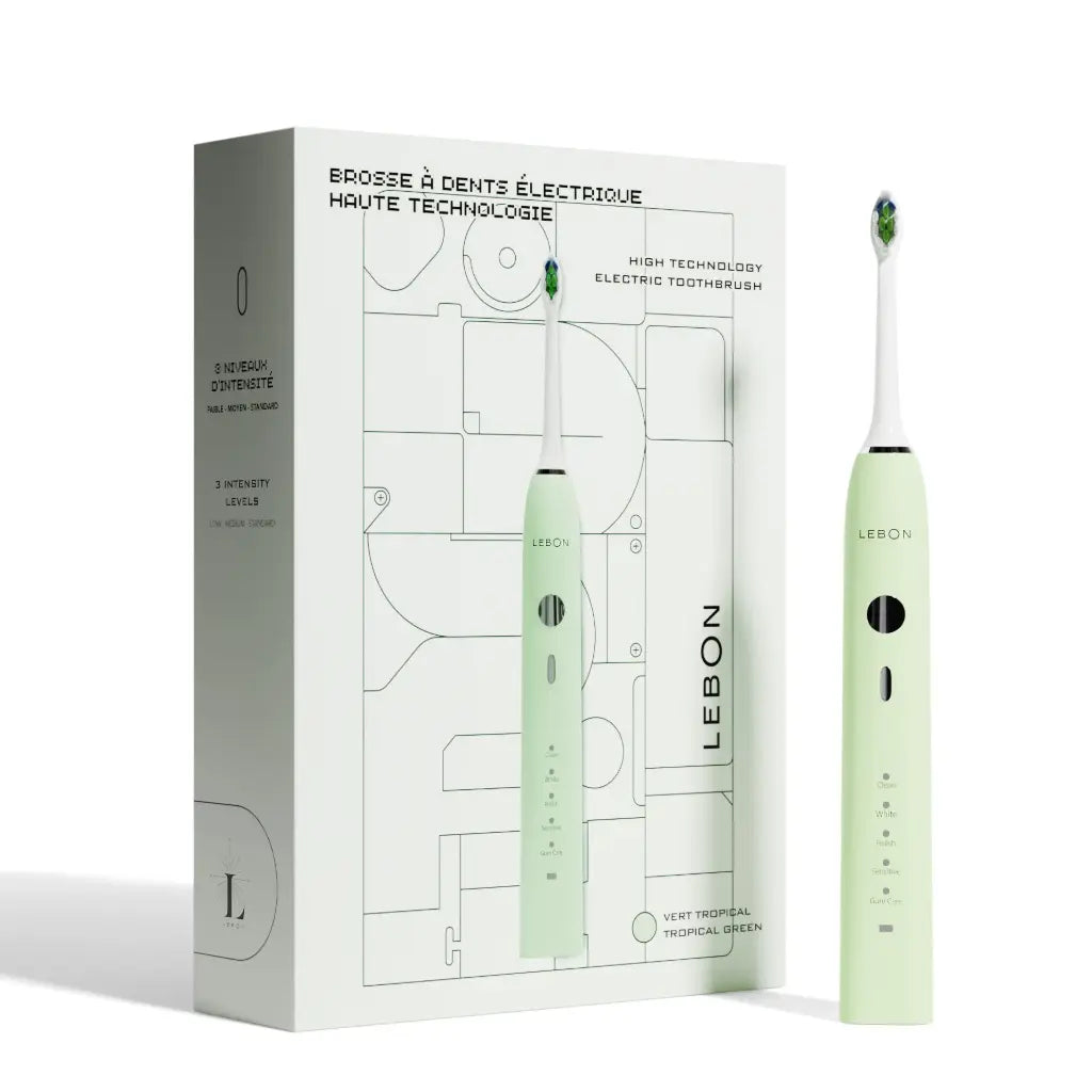 Electric Toothbrush Tropical Green