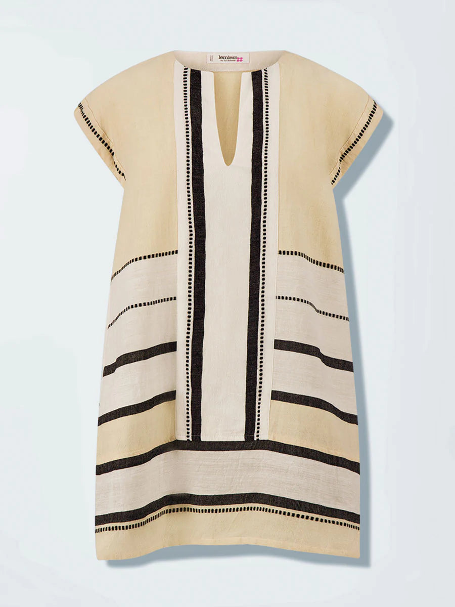 Elina Caftan Tomoca Cream