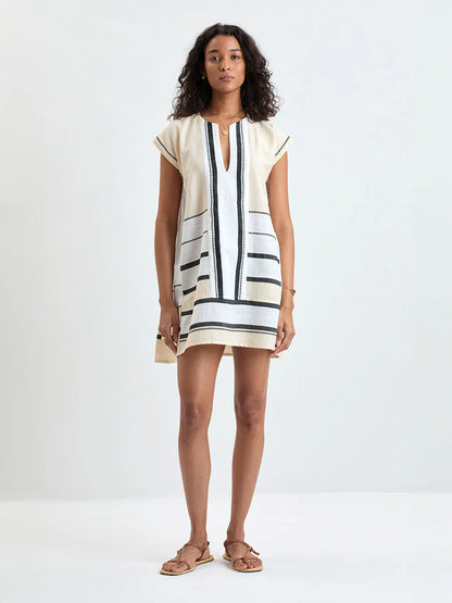 Elina Caftan Tomoca Cream