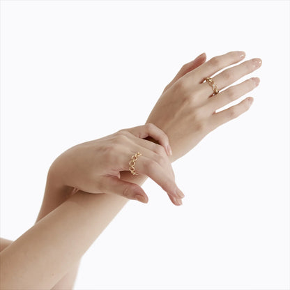 Diamond Link Ring 01