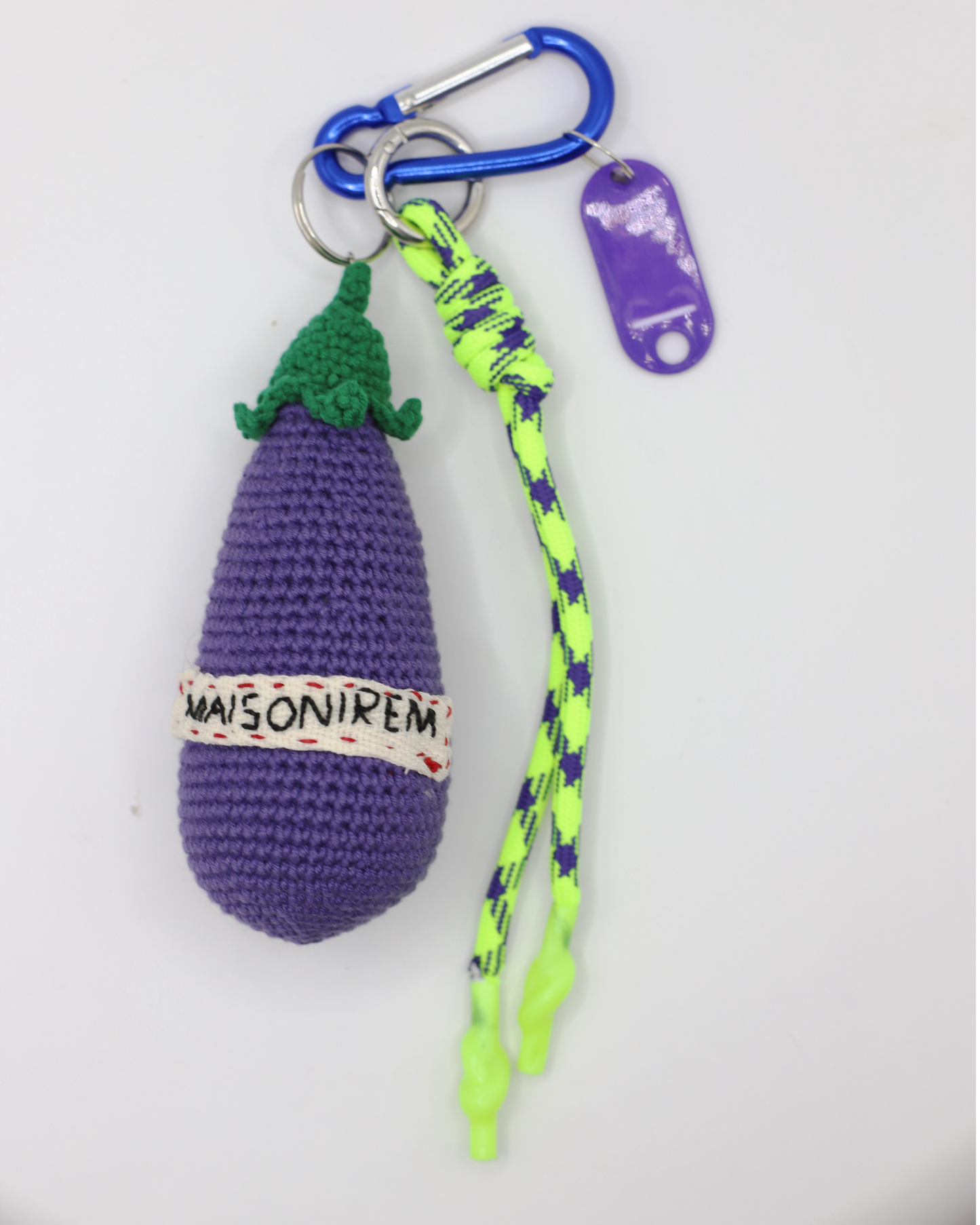Aubergine Bag Charm