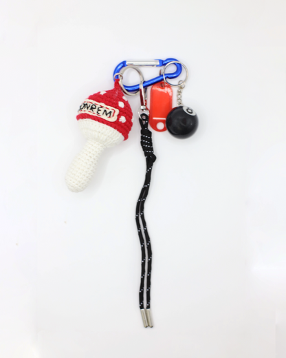 Mushroom Bag Charm