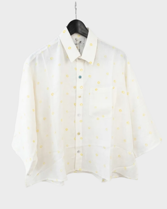 Oscar Shirt Off White Yellow
