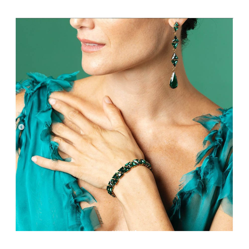 Malva Bracelet Emerald