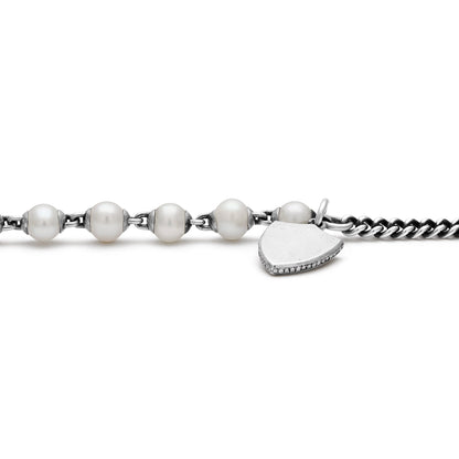 Mondi Necklace with White Pearls