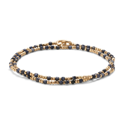 Percep Sapphire Two Wrap Bracelet