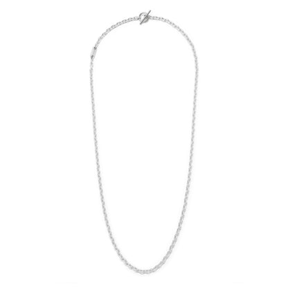 Plaun Silver Link Chain Necklace 3.5mm