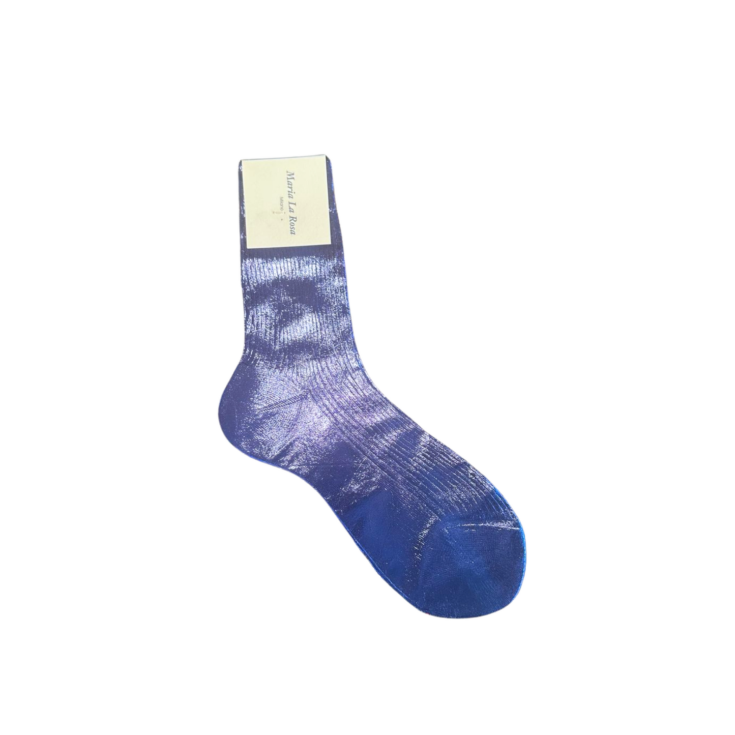 One Ribbed Iridescent Socks Mare