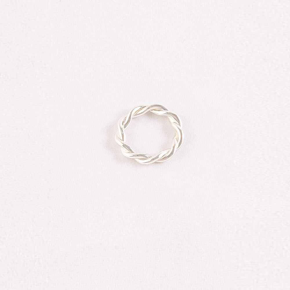 Silver Twist Ring