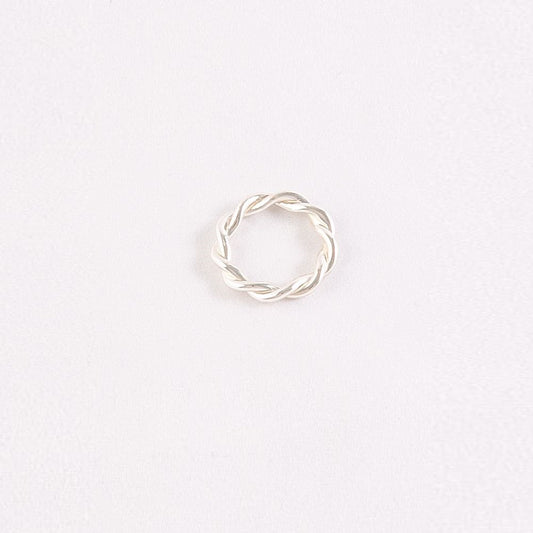 Silver Twist Ring