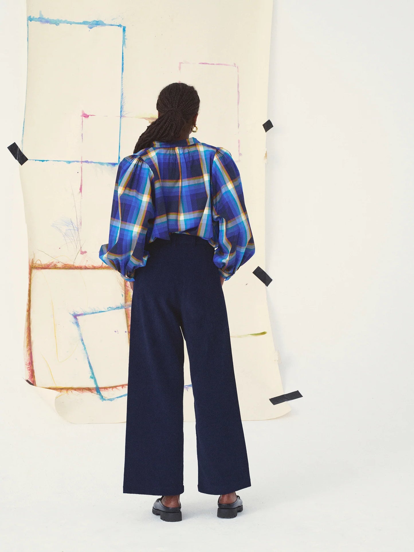 Claudia Blouse Abstraction