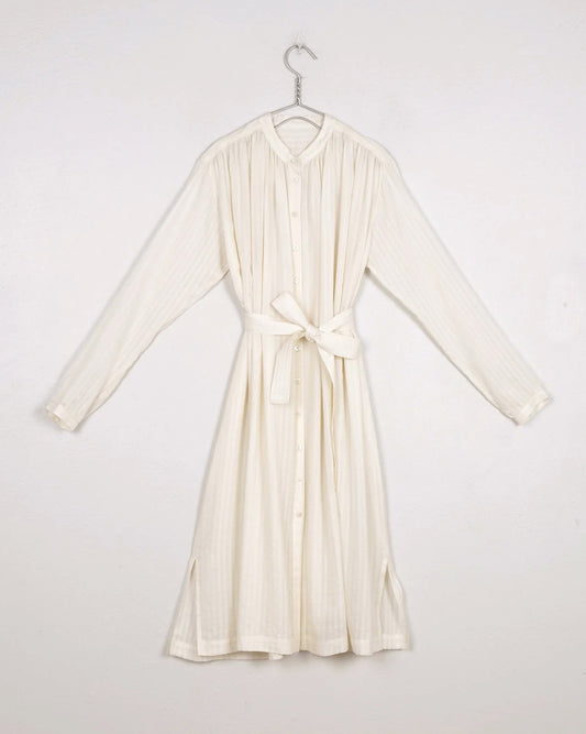 Eos Shirt Dress White