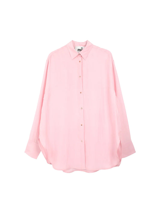 Mirabelle Plum Shirt - Impressionism Light Pink