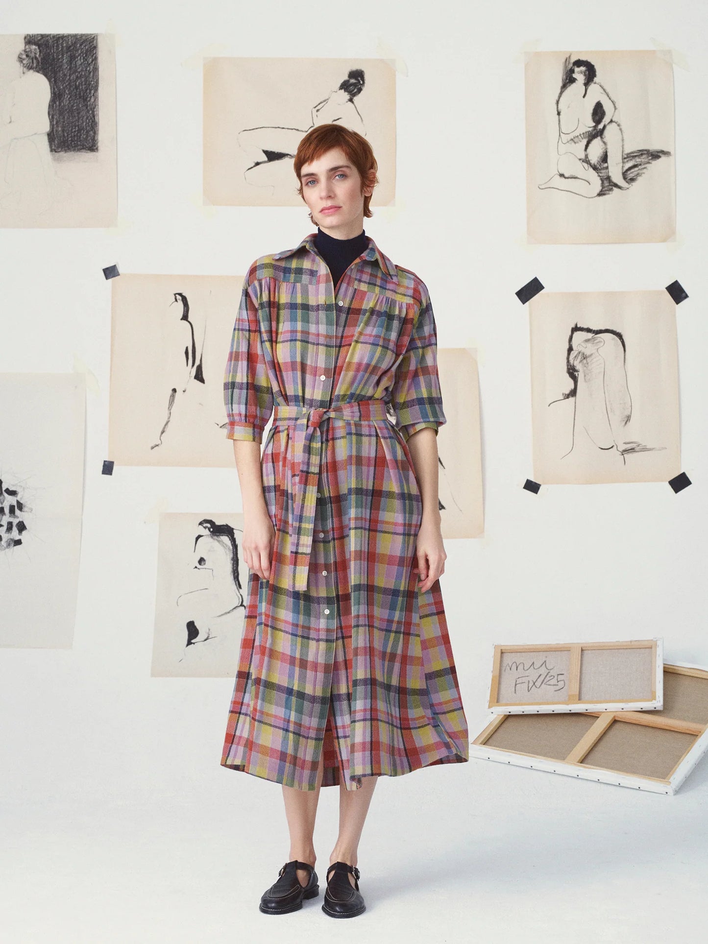 Niki Dress Abstraction