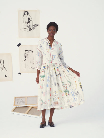Nour Dress - Surrealism
