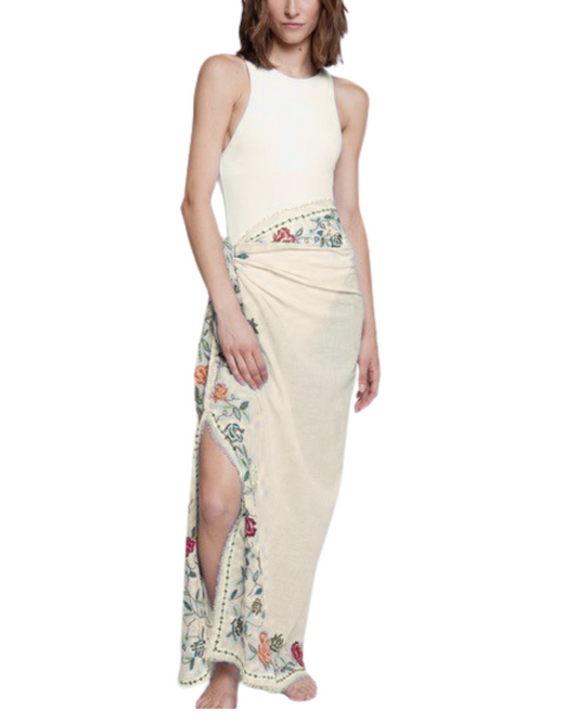 Pareo Cross Off White