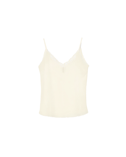 Smack Silk Top Off White