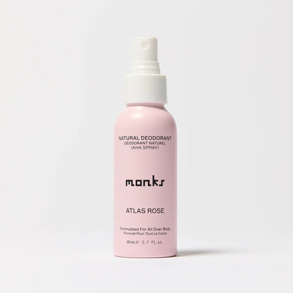 Monks Atlas Rose Deo Spray - Clean Beauty - Comptoir 102 - Dubai