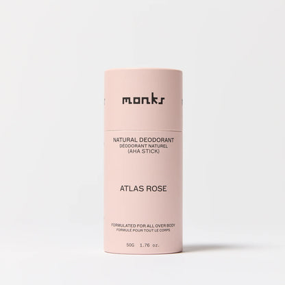 Monks Atlas Rose Deodorant Stick - Clean Beauty - Comptoir 102 - Dubai