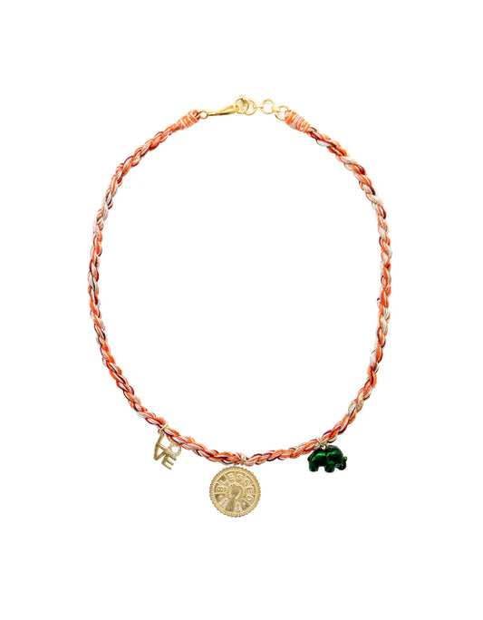 Grigri Choker Medal Salmon