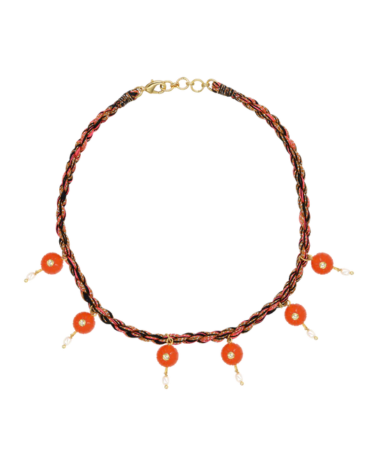 Melon Necklace Orange