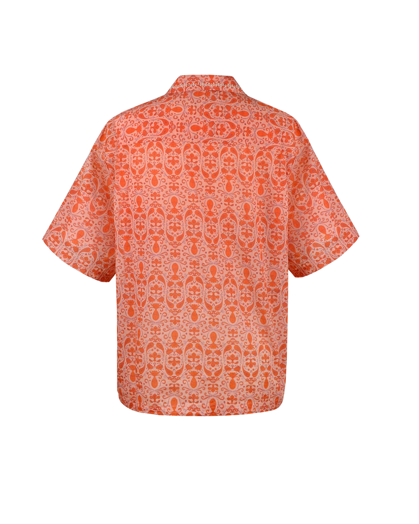 Paisley Shirt Orange