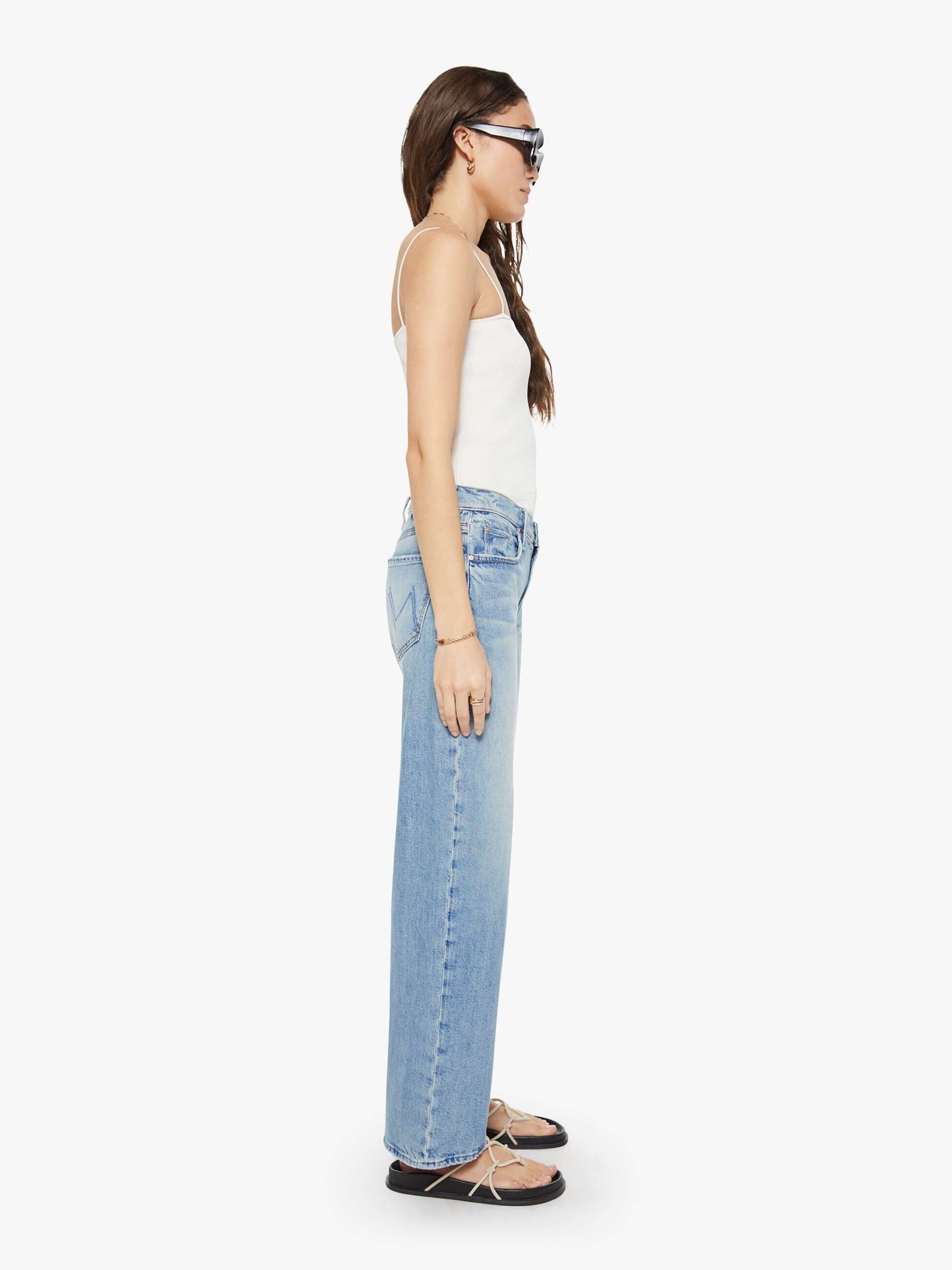 The Mid-Rise Rambler Zip Skimp I Confess with Heart Jeans