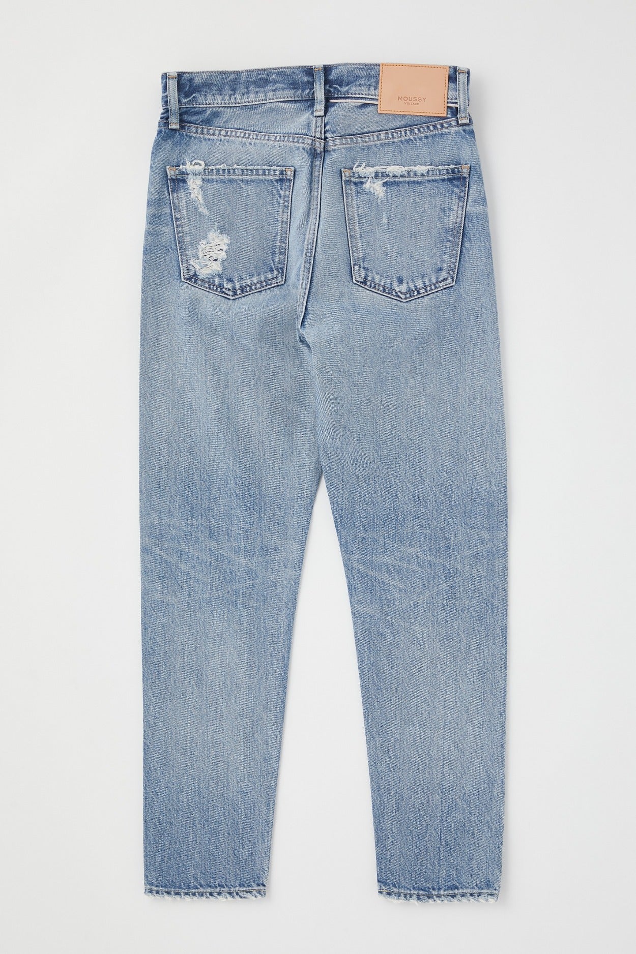 Browncroft High-rise Tapered Jeans Blue