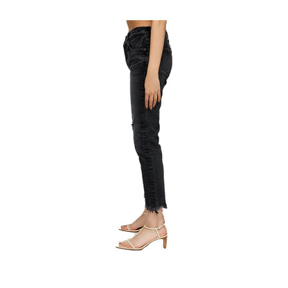 Merry Tapered Mid Jeans Black