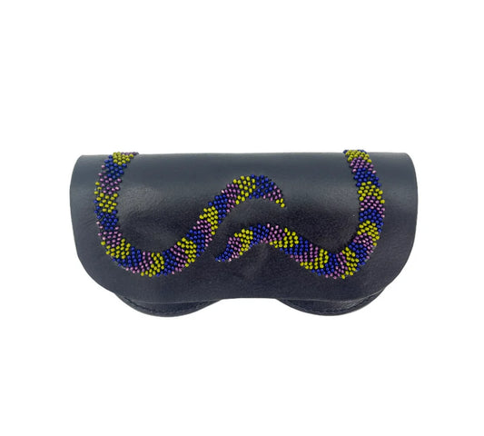 Snake  Glasses Case Black