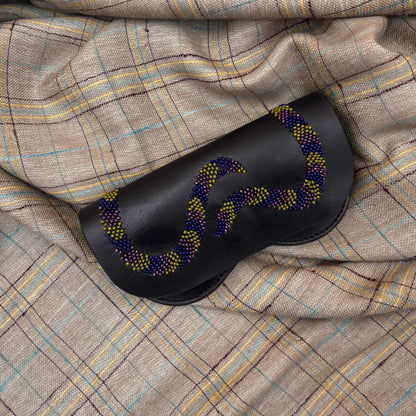 Snake  Glasses Case Black