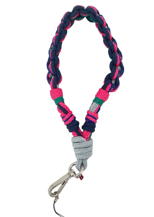 Carpe Wrist Strap Fuschia/Blue