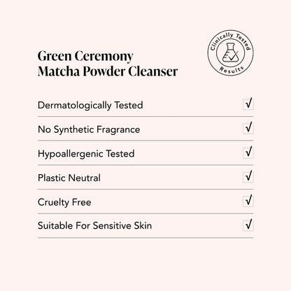 Matcha Powder Cleanser Chloro+Spirulina