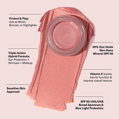 SPF 50 Color Balm Sienna Rose
