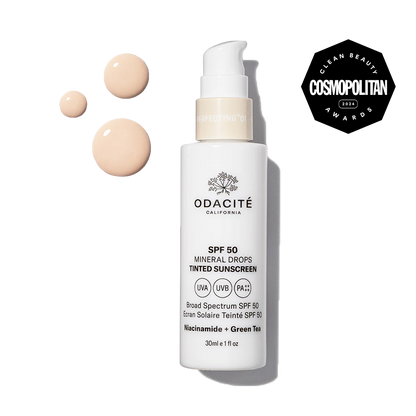 SPF 50 Tinted Mineral Drops Shade 01