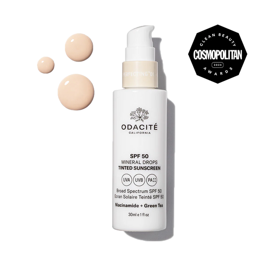 SPF 50 Tinted Mineral Drops Shade 01