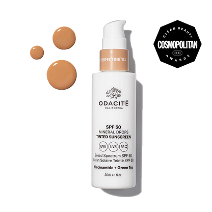 SPF 50 Tinted Mineral Drops Shade 03