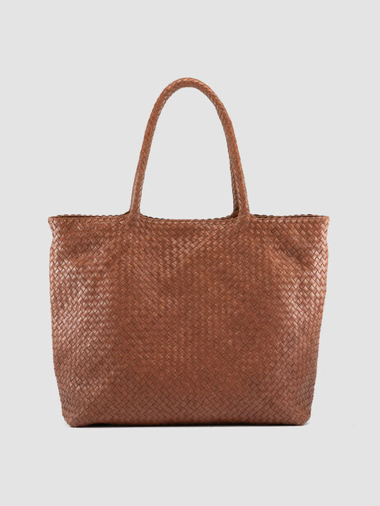 Raquel 002 Brown Leather Shoulder Bag