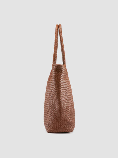 Raquel 002 Brown Leather Shoulder Bag