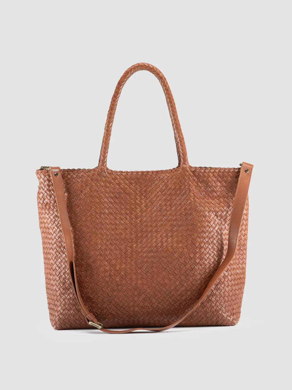 Raquel 002 Brown Leather Shoulder Bag