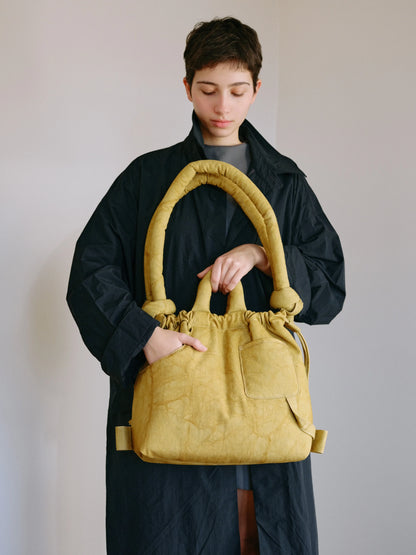 Ona Washed Bag Mustard