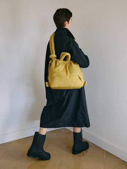 Ona Washed Bag Mustard