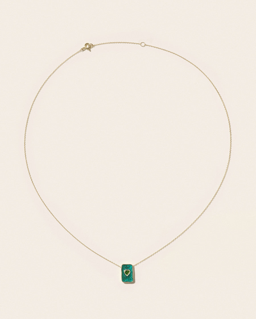 Deva Necklace Diopside