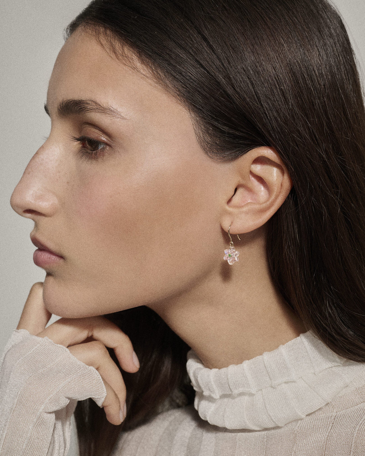Ida Earring Moonstone