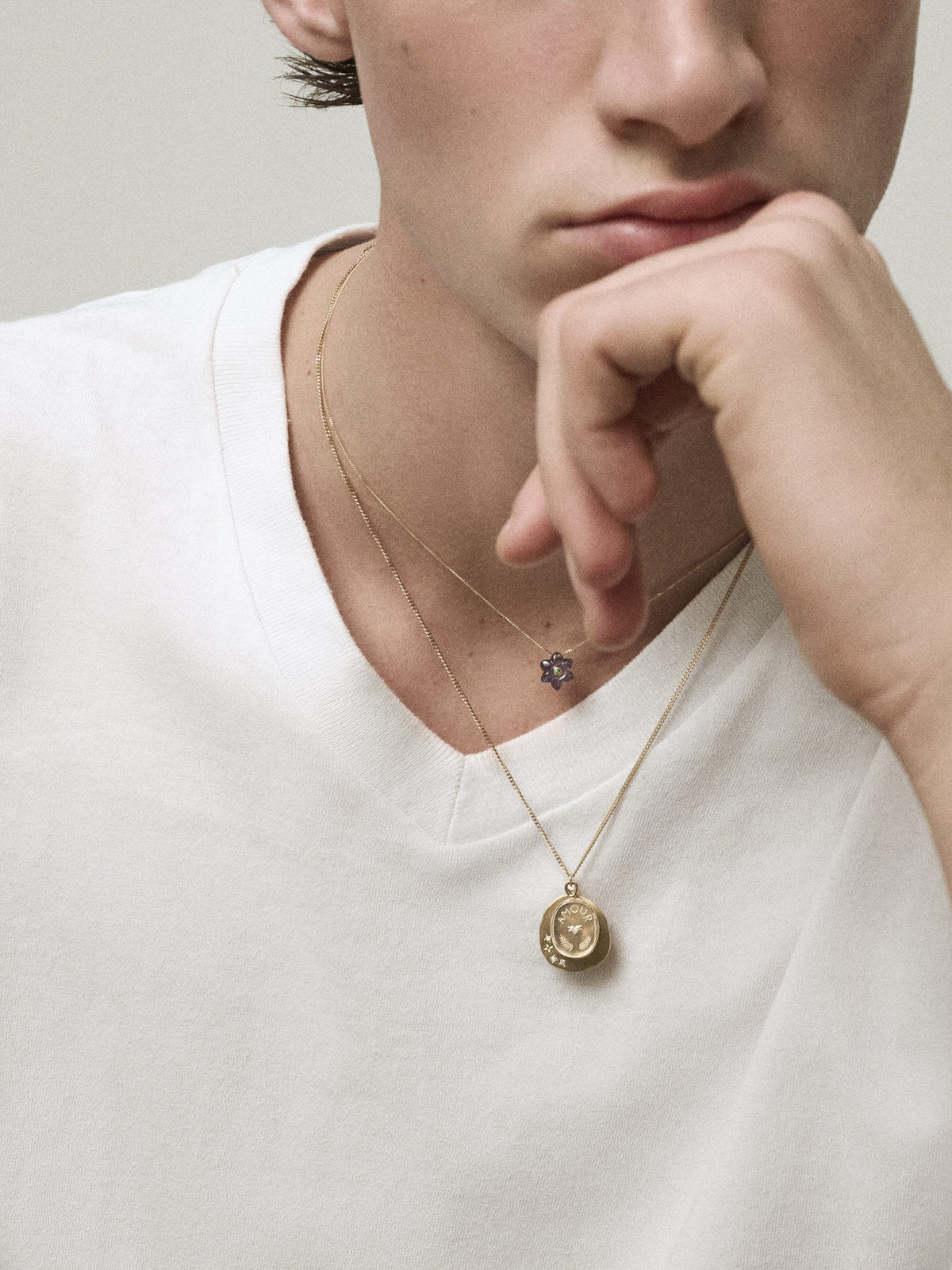Ida Necklace Iolite