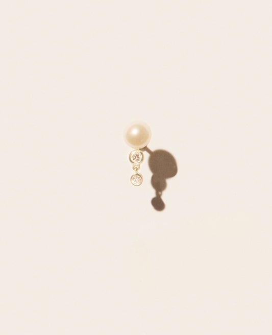 Martha N°1 Pearl Single  Earring