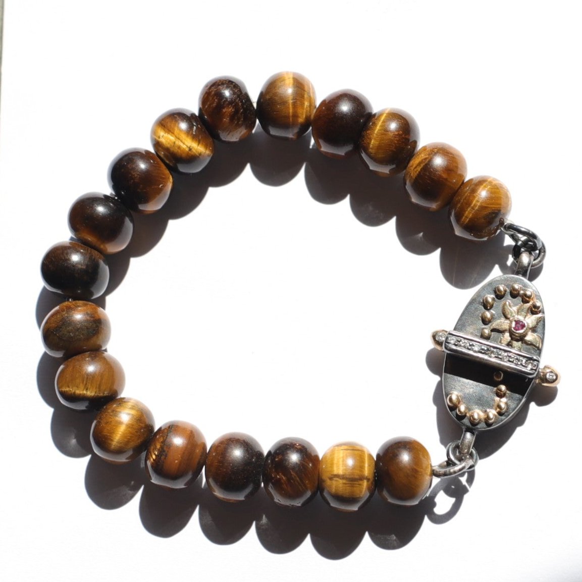 Tiger Eye Bead Bracelet