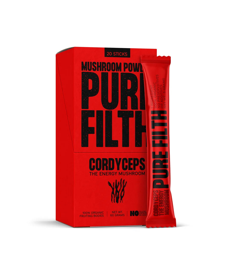 Cordyceps Mushroom Powder Box