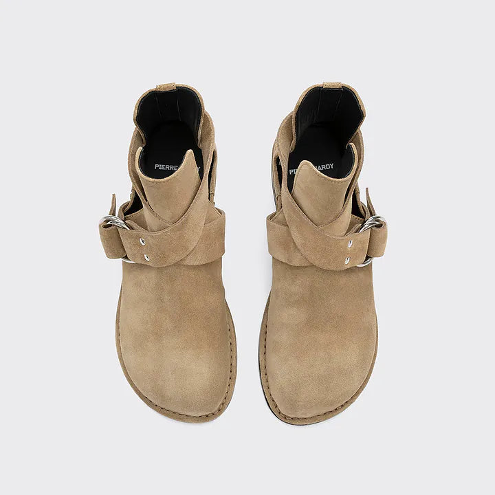 Frances Boots Suede Sand